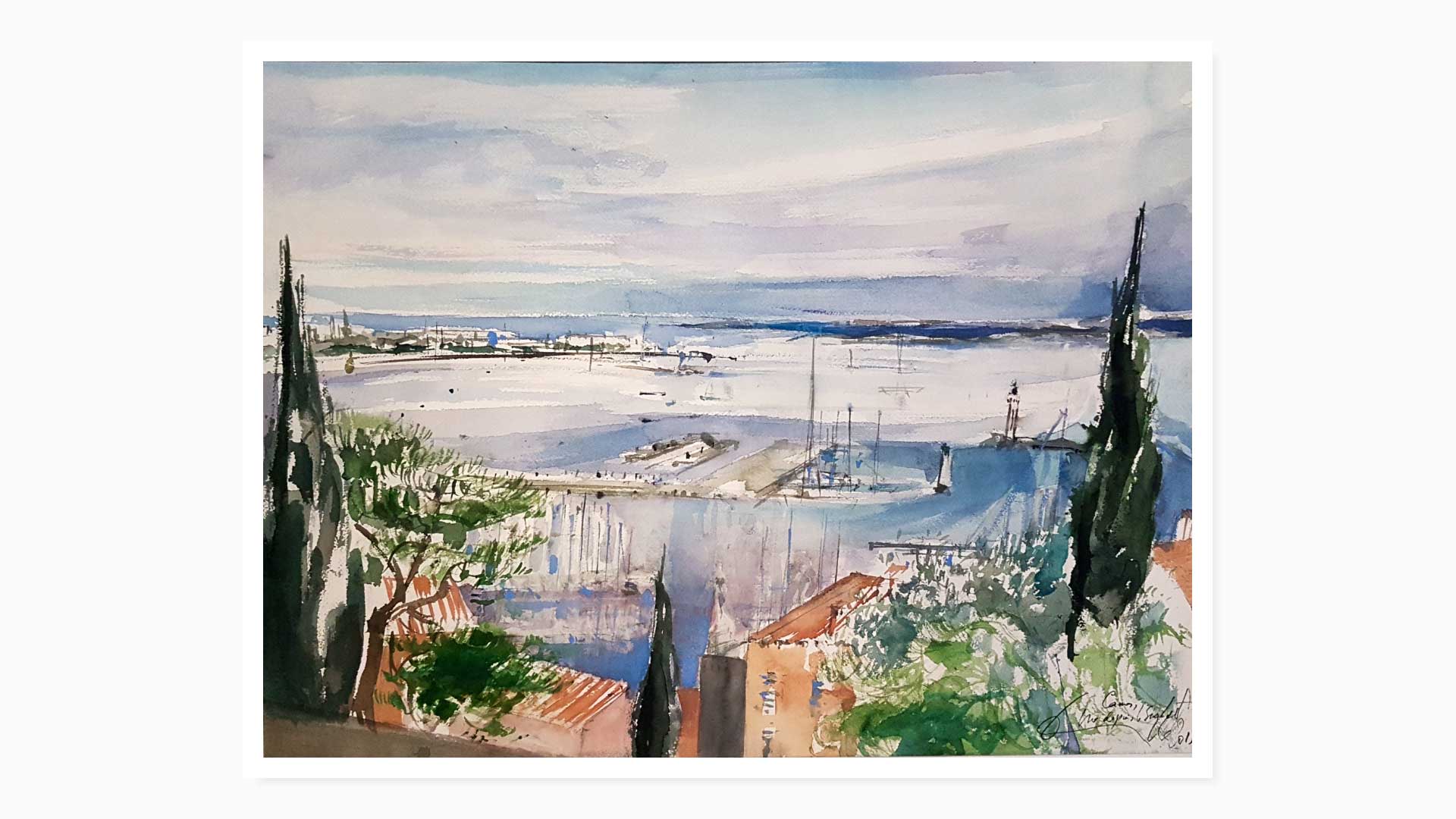 Désirée de Montebello landscapes