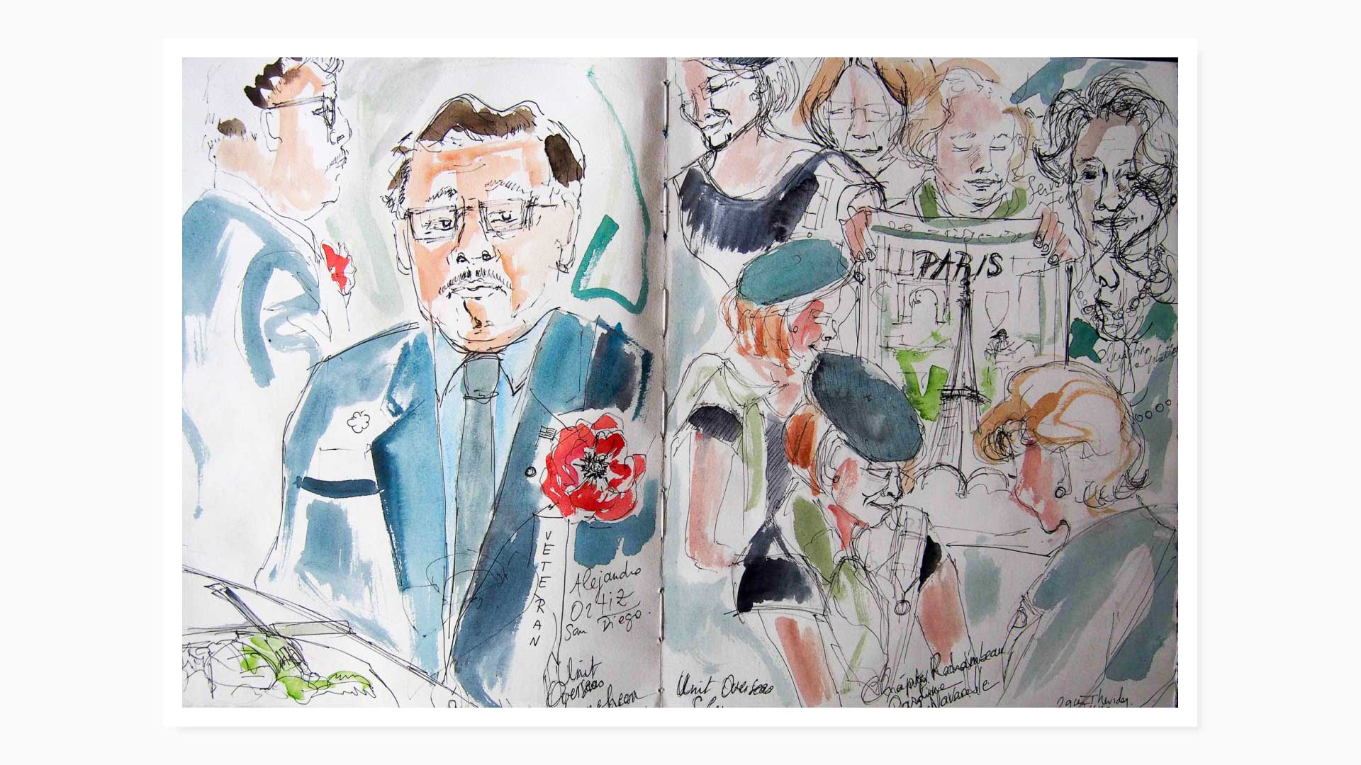 Désirée de Montebello notebooks